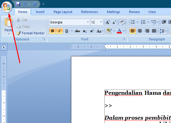 Cara Menghilangkan Garis Merah Di Microsoft Word Termudah 9758
