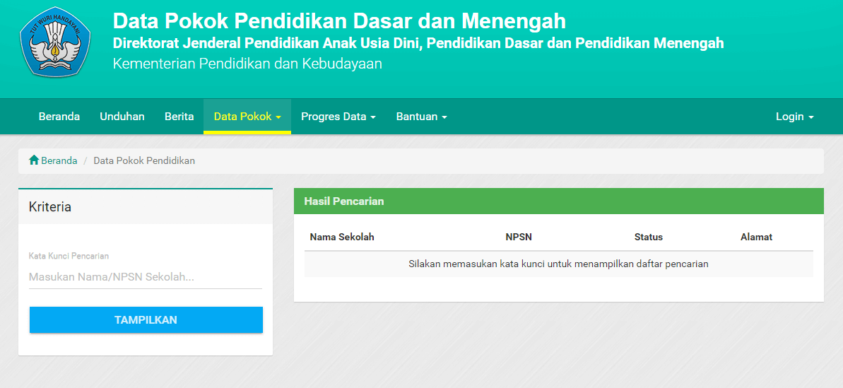 cara cek npsn