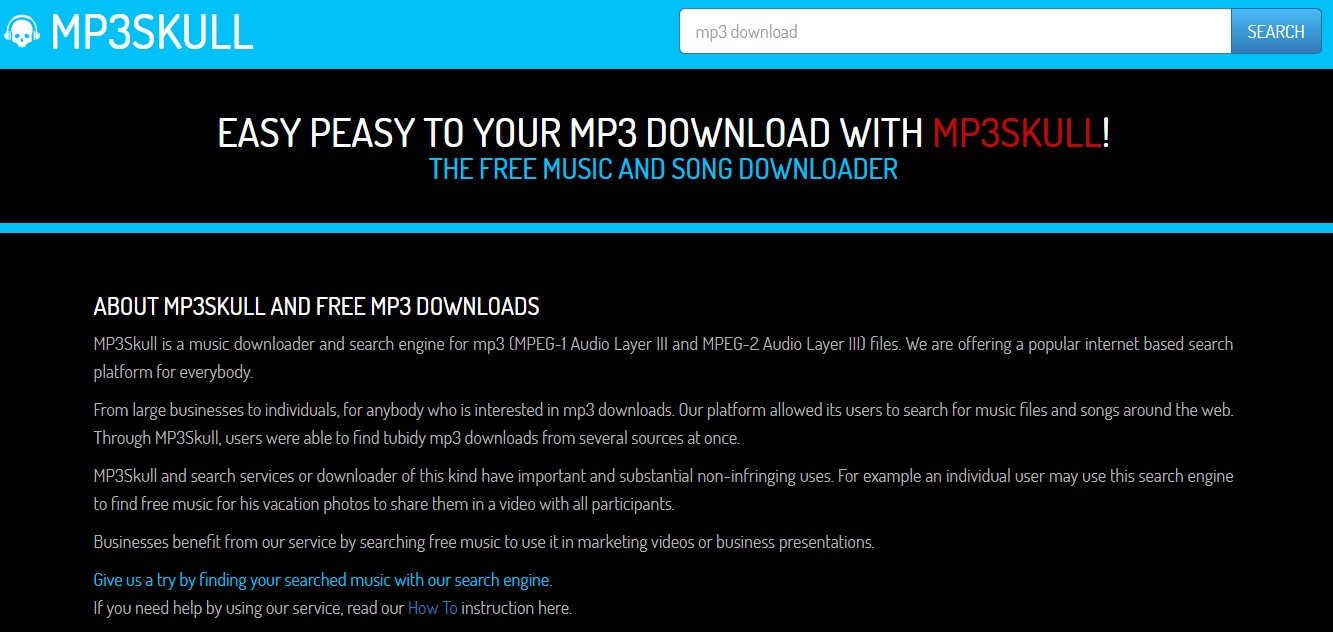 find mp3 search engine