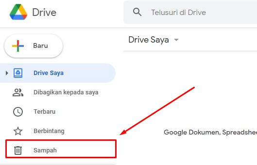 Cara menyimpan file dari google drive