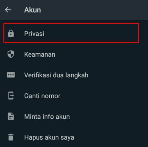 privasi