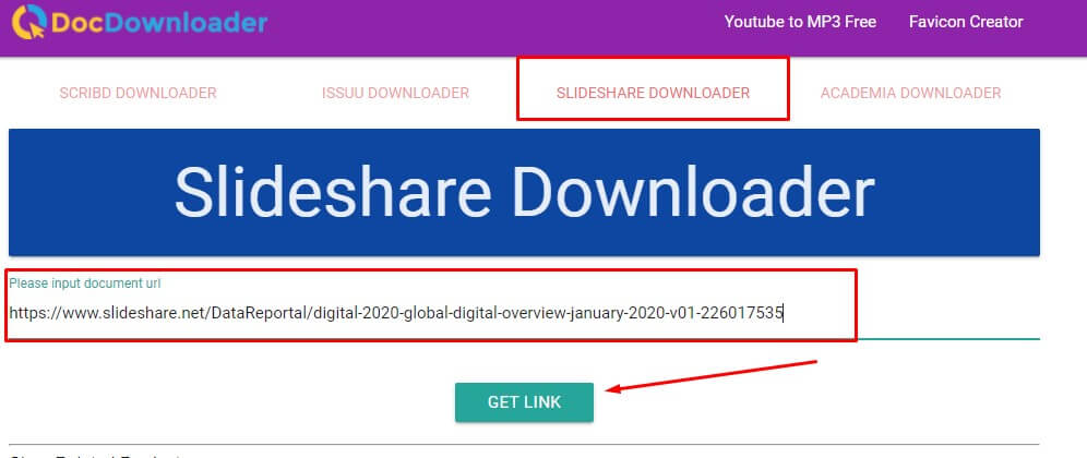 Downloader slideshare