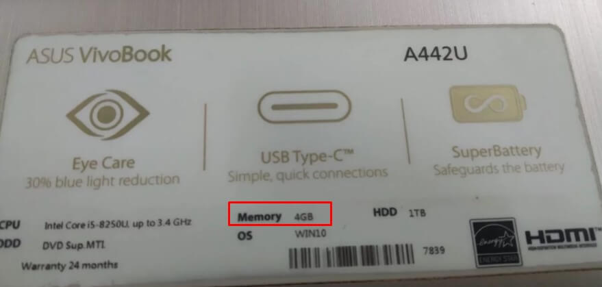 cara cek RAM