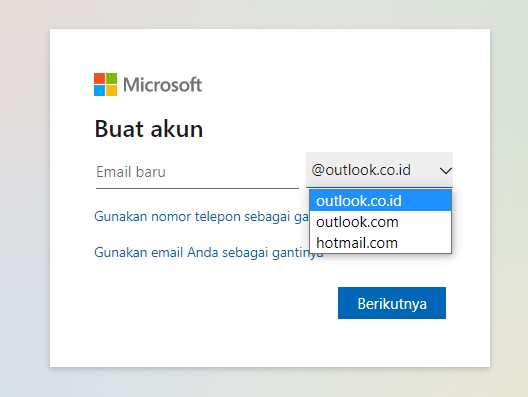 Buat akun