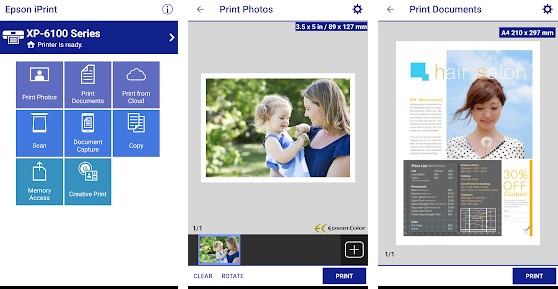cara print dari hp