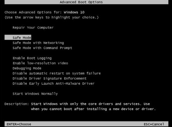 safe mode