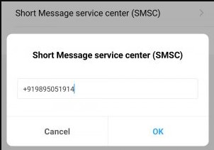 tidak bisa kirim sms
