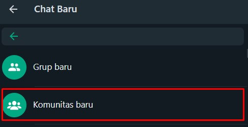 Cara Membuat Komunitas WhatsApp