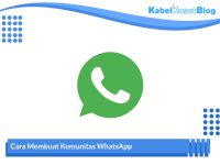 Cara Membuat Komunitas WhatsApp