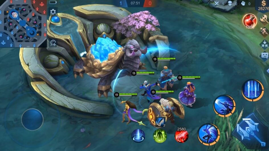 mengatasi lag mobile legend